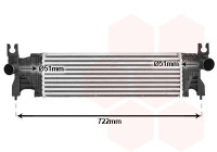 Intercooler, charge air cooler 52014705 International Radiators