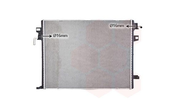 Intercooler, charge air cooler 59014708 International Radiators