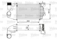 Intercooler, charge air cooler 818627 Valeo