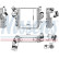 Intercooler, charge air cooler 961304 Nissens