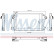Intercooler, charge air cooler 961324 Nissens