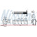 Intercooler, charge air cooler 961447 Nissens