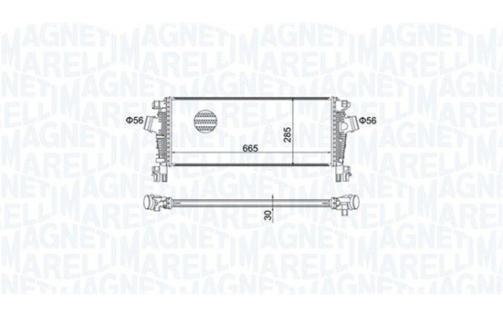 Intercooler, charge air cooler