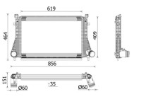 Intercooler, charge air cooler