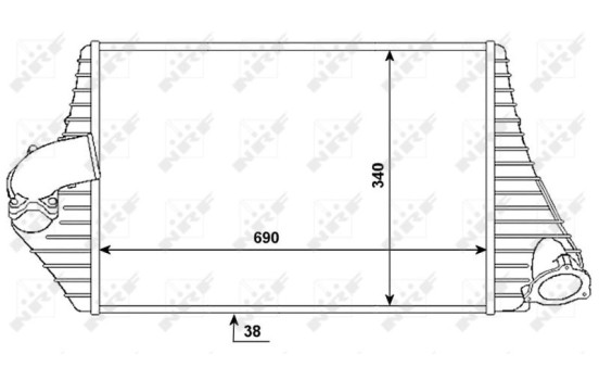 Intercooler, charge air cooler