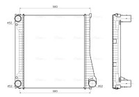 Intercooler, charge air cooler