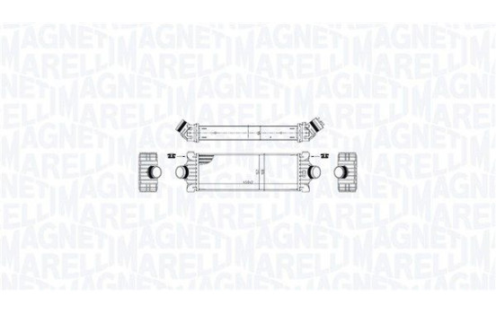 Intercooler, charge air cooler