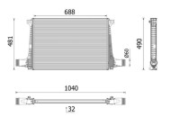 Intercooler, charge air cooler