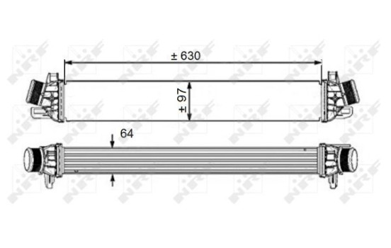 Intercooler, charge air cooler, Image 3