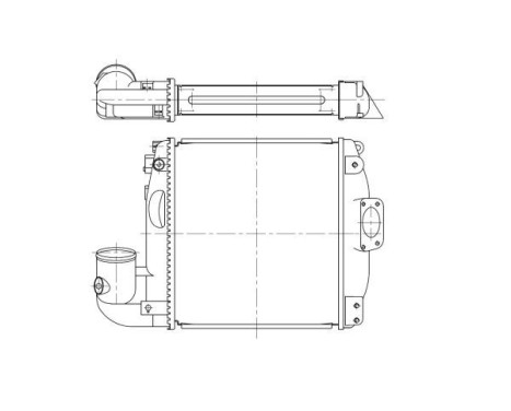 Intercooler, charge air cooler, Image 3