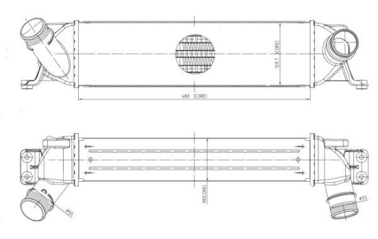 Intercooler, charge air cooler, Image 5