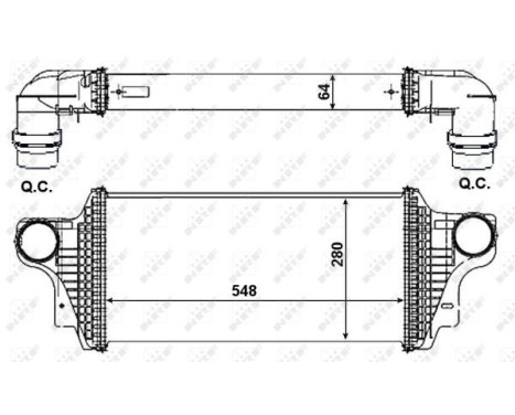 Intercooler, charge air cooler, Image 3