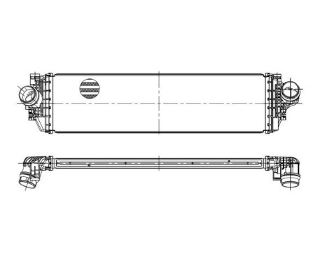 Intercooler, charge air cooler, Image 2
