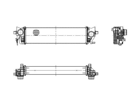 Intercooler, charge air cooler
