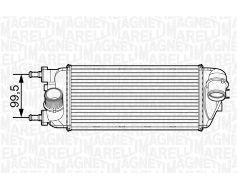Intercooler, charge air cooler