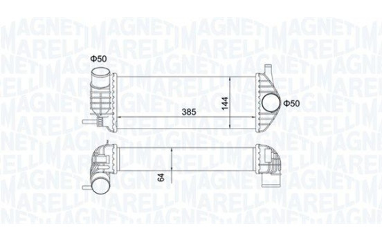Intercooler, charge air cooler