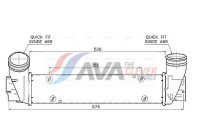 Intercooler, charge air cooler