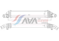 Intercooler, charge air cooler
