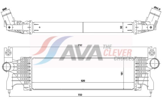 Intercooler, charge air cooler