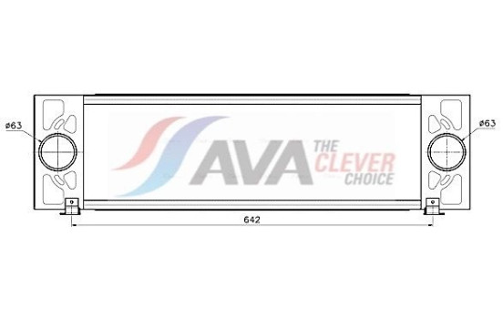 Intercooler, charge air cooler