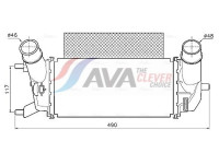 Intercooler, charge air cooler