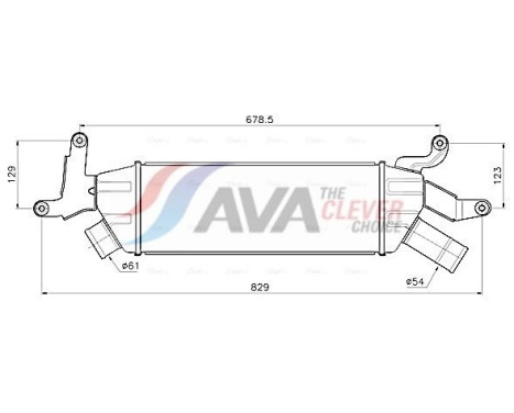 Intercooler, charge air cooler