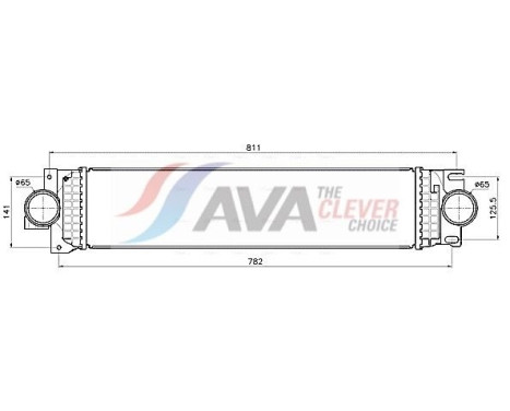 Intercooler, charge air cooler