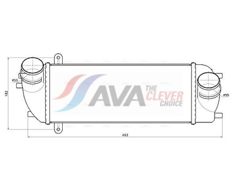 Intercooler, charge air cooler