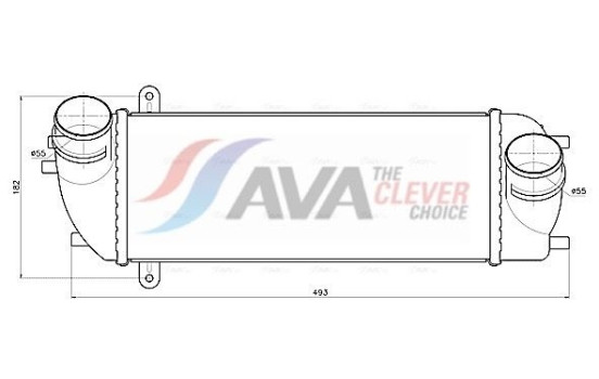 Intercooler, charge air cooler