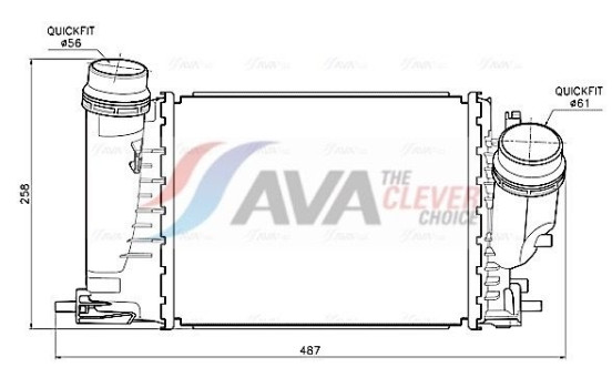 Intercooler, charge air cooler