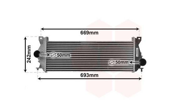 Intercooler, charger 02014707 International Radiators