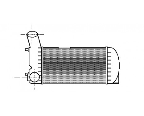 Intercooler, charger 03004094 International Radiators