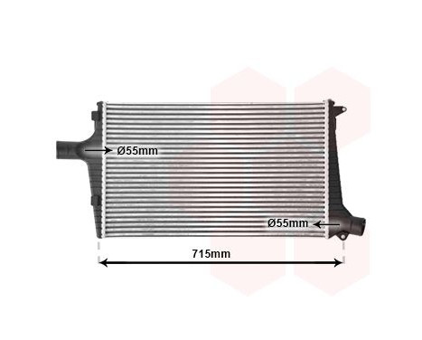 Intercooler, charger 03004136 International Radiators
