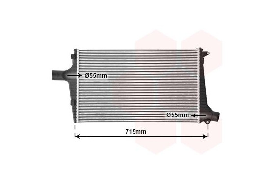 Intercooler, charger 03004136 International Radiators