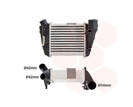 Intercooler, charger 03004188 International Radiators