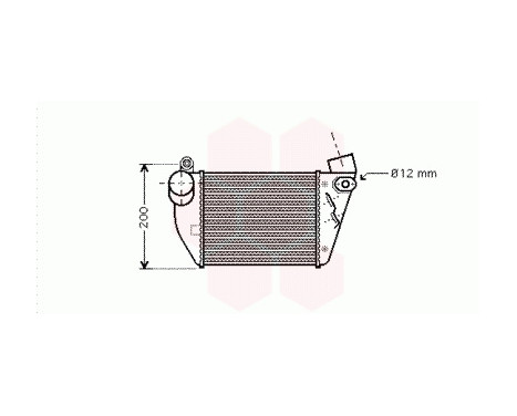 Intercooler, charger 03004224 International Radiators, Image 3