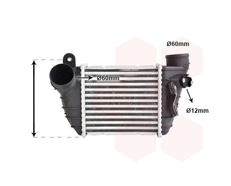 Intercooler, charger 03004224 International Radiators