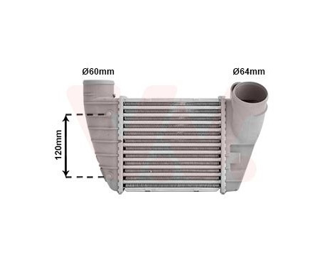 Intercooler, charger 03004283 International Radiators