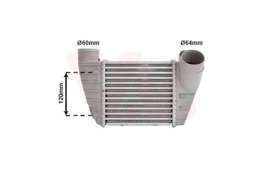 Intercooler, charger 03004283 International Radiators