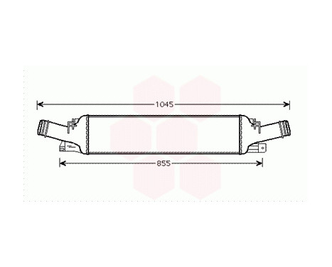 Intercooler, charger 03004294 International Radiators, Image 2