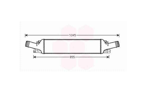 Intercooler, charger 03004294 International Radiators, Image 2
