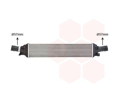 Intercooler, charger 03004294 International Radiators