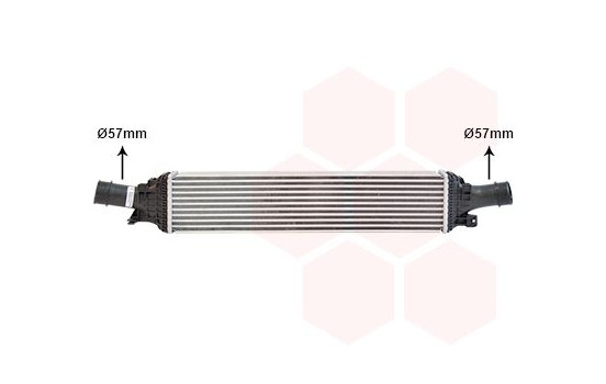 Intercooler, charger 03004294 International Radiators