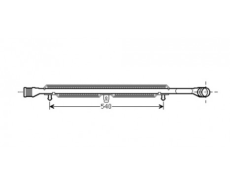 Intercooler, charger 03004305 International Radiators