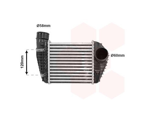 Intercooler, charger 03004308 International Radiators, Image 2