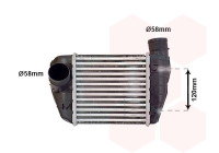 Intercooler, charger 03004350 International Radiators