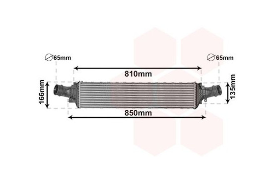 Intercooler, charger 03004406 International Radiators