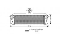 Intercooler, charger 06004376 International Radiators