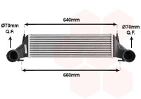 Intercooler, charger 06004421 International Radiators