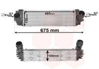 Intercooler, charger 06004457 International Radiators